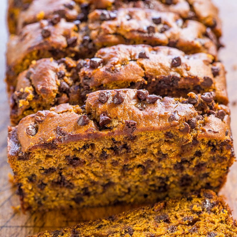 Achieve Ultra Moist Pumpkin Chocolate Chip Bread: No Mixer Needed